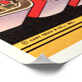 バッファローニューヨークレトログリーティングプリント ポスター (角)