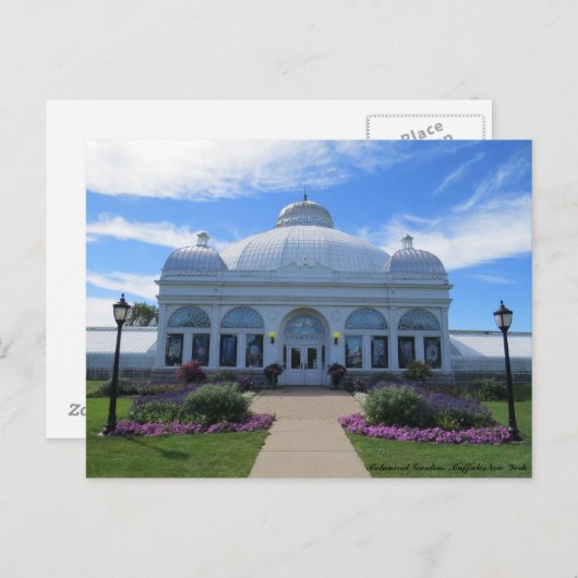 バッファローニューヨーク植物園 ポストカード (正面/裏面)