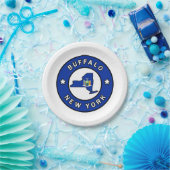 バッファローニューヨーク ペーパープレート (パーティー)