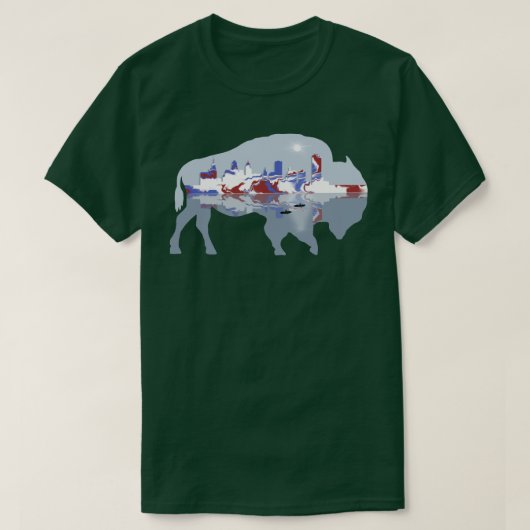 バッファローニューヨーク Tシャツ (デザイン正面)