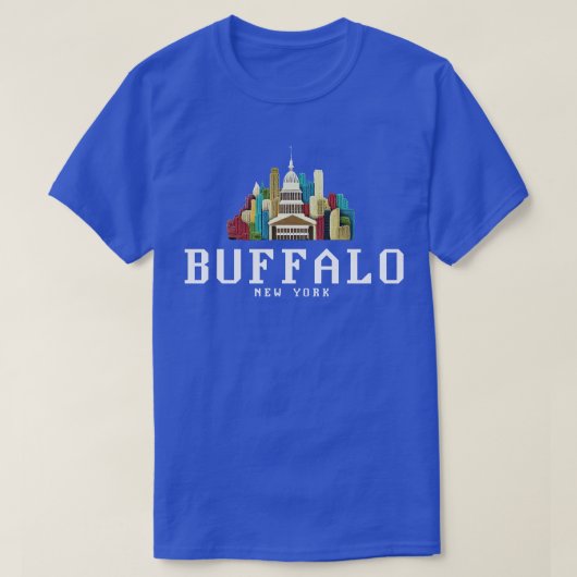 バッファローニューヨーク Tシャツ (デザイン正面)