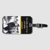 バッファローバイセレネマウンテンウォーターズ ラゲッジタグ (正面横)