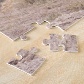 バッファローバイソンアメリカン野生動物 ジグソーパズル (側面)