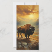 バッファローバイソンサンセットシルエット シーズンカード (正面)