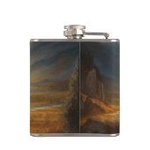 バッファローバイソンサンセットシルエット フラスク (裏面)