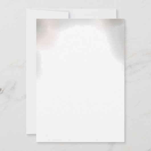 バッファローバイソンフローラカボスガールベビーシャワー 招待状 (裏面)