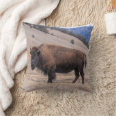 バッファローバイソン クッション (ブランケット)