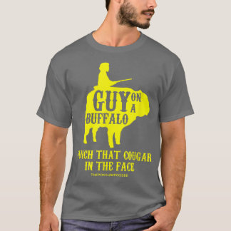 バッファローパンチの男が顔 Tシャツ