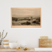 バッファロービエルシュタットの最後(0137A) – 復元 ポスター (キッチン)