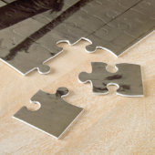 「バッファロービルからのネイティブアメリカンのポートレート ジグソーパズル (側面)