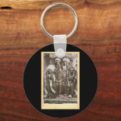 バッファロービルのインディアン1890 キーホルダー (正面)