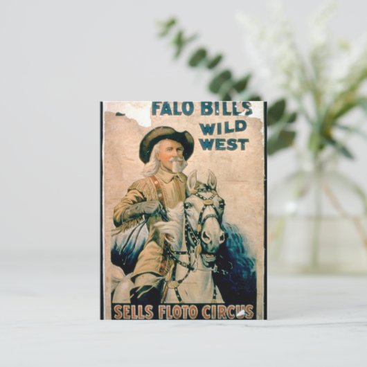 「バッファロービルのワイルドウェスト」フロートサーカスを販売(co ポストカード (スタンド正面)