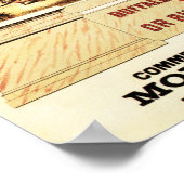 バッファロービルアメリカンウォールナット通りシアター広告 ポスター (角)