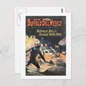 バッファロービルウィークリー6 -ヴィンテージ ポストカード (正面/裏面)