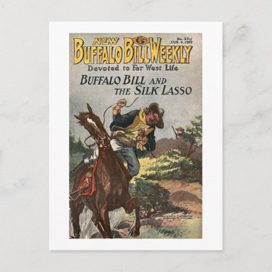 バッファロービルウィークリー7 -ヴィンテージ ポストカード (正面)