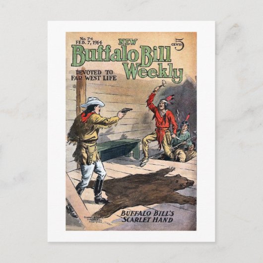 バッファロービルウィークリー8 -ヴィンテージ ポストカード (正面)