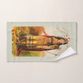 バッファロービルコーディハンドソムストインディアンメイド1880s ハンドタオル (ハンドタオル)