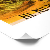 バッファロービルハンドソムストインディアンメイド1880s ポスター (コーナー)