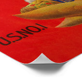 バッファロービルブランドヤムクレートラベル ポスター (角)