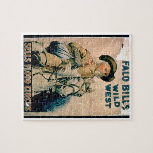「バッファロービル野生の西」の、販売法のFlotoのサーカス(co ジグソーパズル (横)