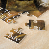 バッファロービル・コーディ彼の銃と引用文ギフト&カード ジグソーパズル (側面)