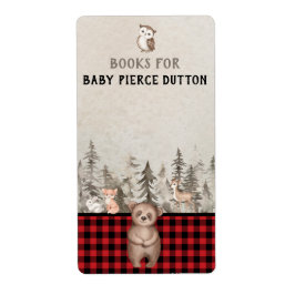 バッファロープライドウッドランドブックスフォーベビー ラベル