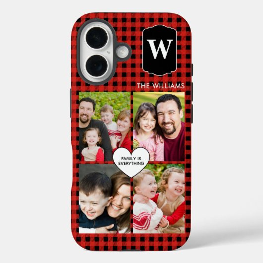 バッファロープライドカスタムモノグラム4 – 写真 Case-Mate iPhoneケース (裏面)