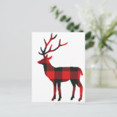 バッファロープライド鹿 |はがき ポストカード (スタンド正面)