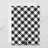 バッファロープライ素朴ドホリデーパーティー招待状 招待状 (裏面)