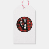 バッファロープレイドウッドランドスカンクギフトラベル ギフトタグ (裏面)