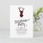 バッファロープレイドクリスマスパーティー 招待状 (スタンド正面)