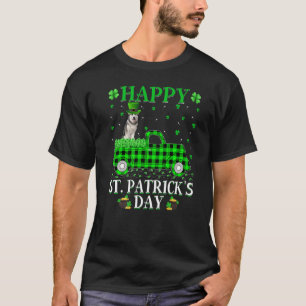 バッファロープレイドグリーントラックアラスカンマラモートセントパット Tシャツ