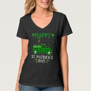 バッファロープレイドグリーントラックロットワイラードッグセントパトリ Tシャツ