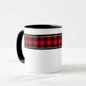 バッファロープレイドコーヒーマグ マグカップ (正面左)