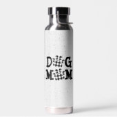 バッファロープレイドッグMOMパウェプリント ウォーターボトル (左面)