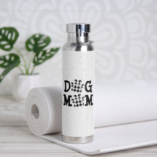 バッファロープレイドッグMOMパウェプリント ウォーターボトル (ヨガ)