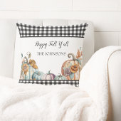 バッファロープレイドパンプキンス秋 クッション