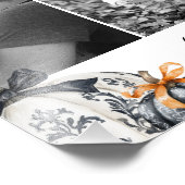 バッファロープレイドパンプキンフォトコラージュプリント フォトプリント            (角)