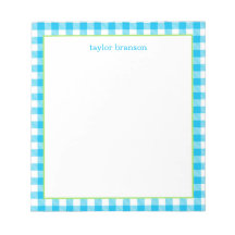 バッファロープレイドパーソナライズされたメモ帳