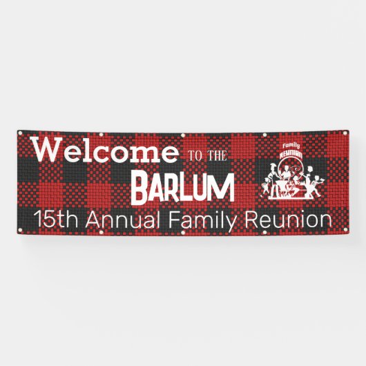 バッファロープレイドファミリー懇親会バナー 横断幕 (横)