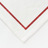 バッファロープレイドファーム動物クリスマスブランケット フリースブランケット (角)