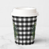 バッファロープレイドフェスティバルトナリークリスマス 紙コップ (右)