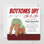 バッファロープレイドボーイsipと参照招待状 招待状 (正面)