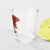 バッファロープレイドマママベアー ショットグラス (右)