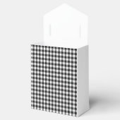 バッファロープレイドメリークリスマスパーティー用品 フェイバーボックス (オープン)