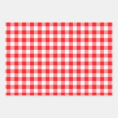 バッファロープレイドラッピング紙シート ラッピングペーパーシート (正面2)