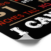 バッファロープレイドランバージャックファースト誕生日ポスター ポスター (角)