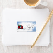 バッファロープレイドヴィンテージキャンパー ラベル (インサイチュ)