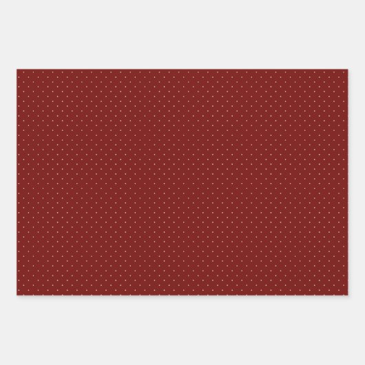 バッファロープレイドヴィンテージピックアップクリスマス ラッピングペーパーシート (正面3)