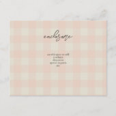 バッファロープレイド婚約パーティ エンクロージャーカード (正面)